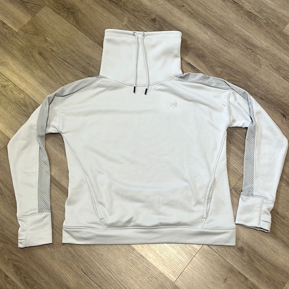 Womens UNDER ARMOUR Cowl Neck Sweatshirt Size Large